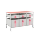 Cajonera de 6 para ropa y jueguetes niña