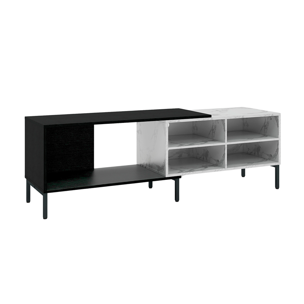 [TV1002-Negbla] Mueble para TV expandible 1002