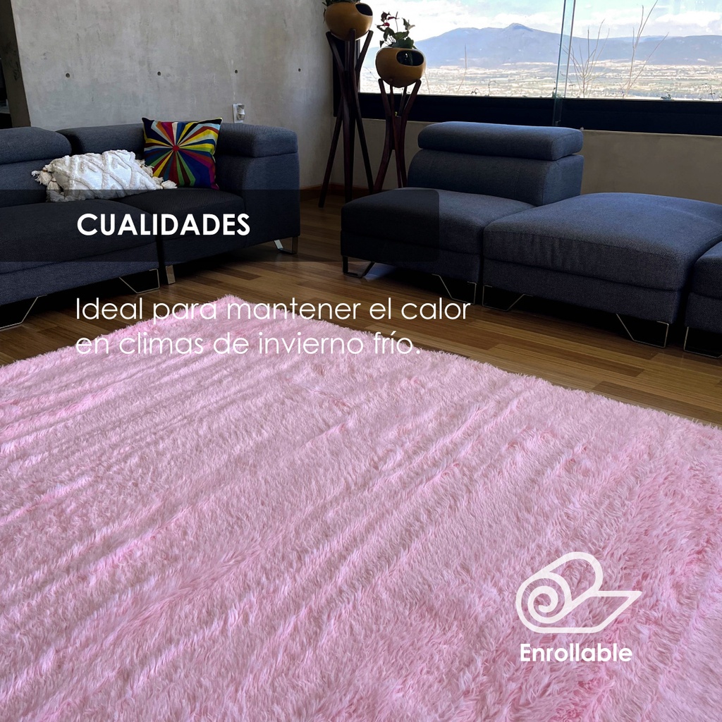 Tapete motley 2 x 3 m Rosa