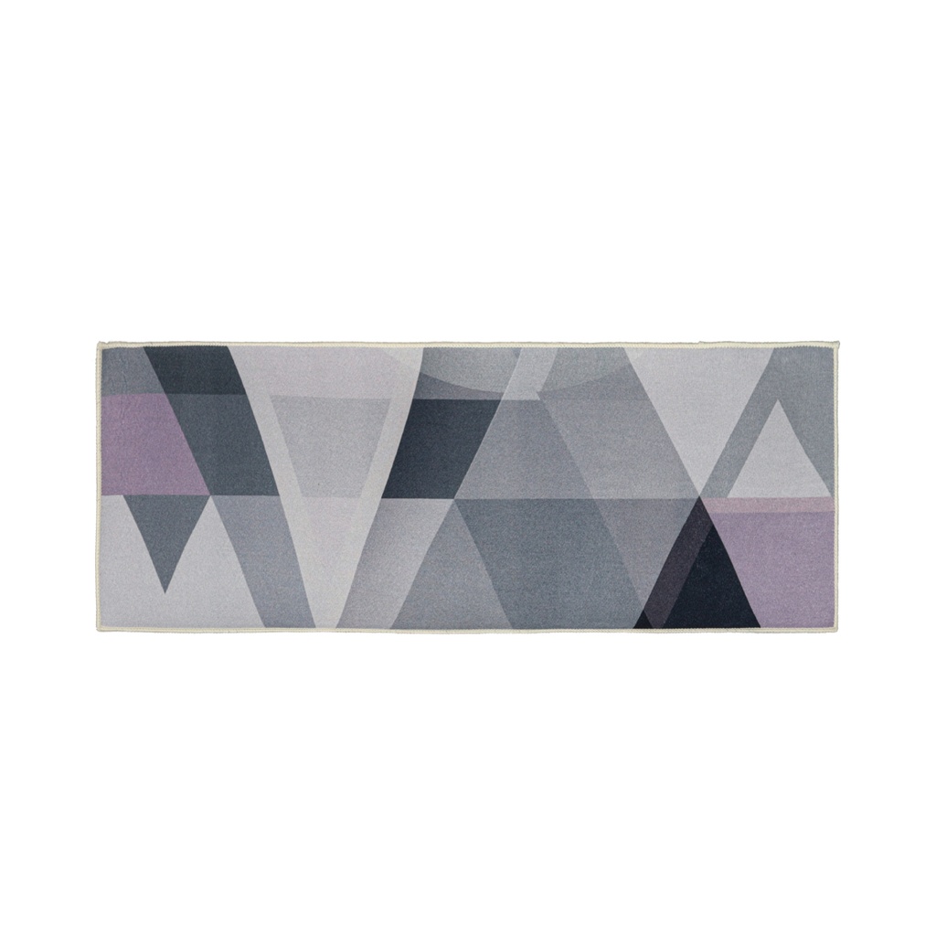 Tapete de Cocina 120 x 42 cm Geométrico rosa