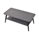 Mesa de Centro Minimalista Rectangular Gris