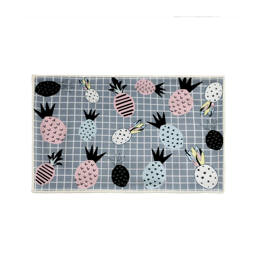 [TCC-Piñas] Tapete de Cocina 40 x 60 cm Piñas