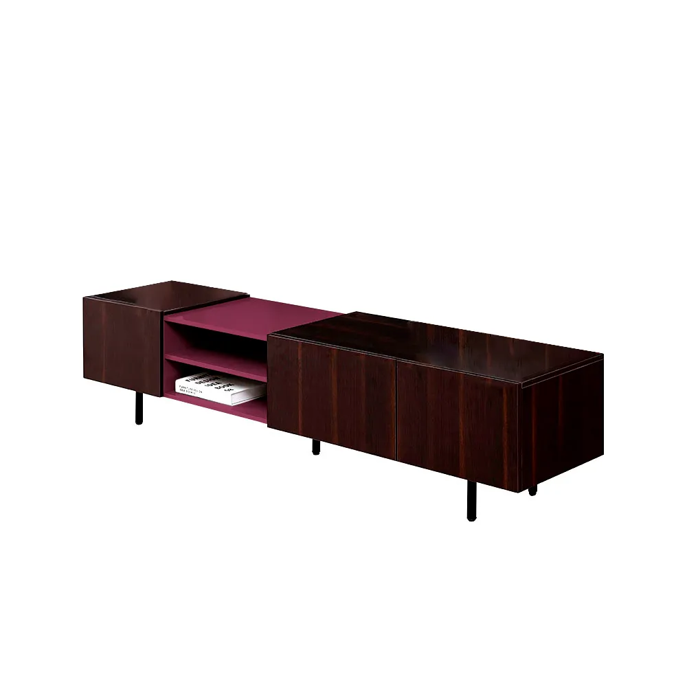 [2200A-uva] Mueble para TV italiana vino