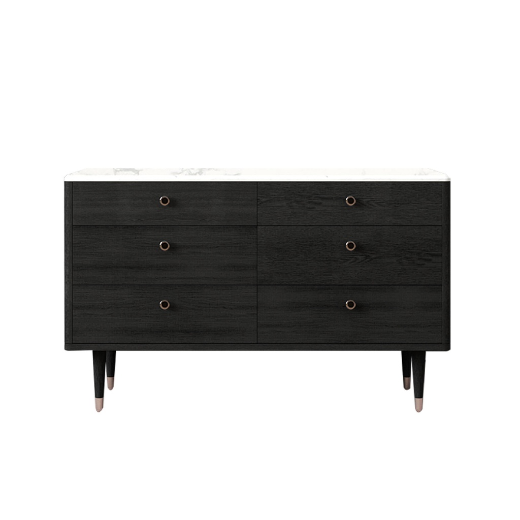 Cajonera comoda doble praga 6 gavetas