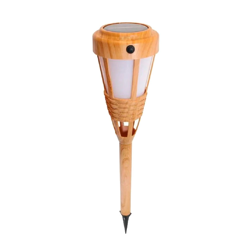 Lámpara solar 40 leds tipo antorcha tiki