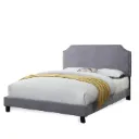 Base Con Cabecera Cama-9508 de Madera Matrimonial