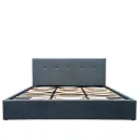 Base Con Cabecera Cama-9550 de Madera King