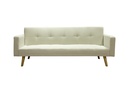 Sofa Cama 3 Plazas con antebrazos Beige