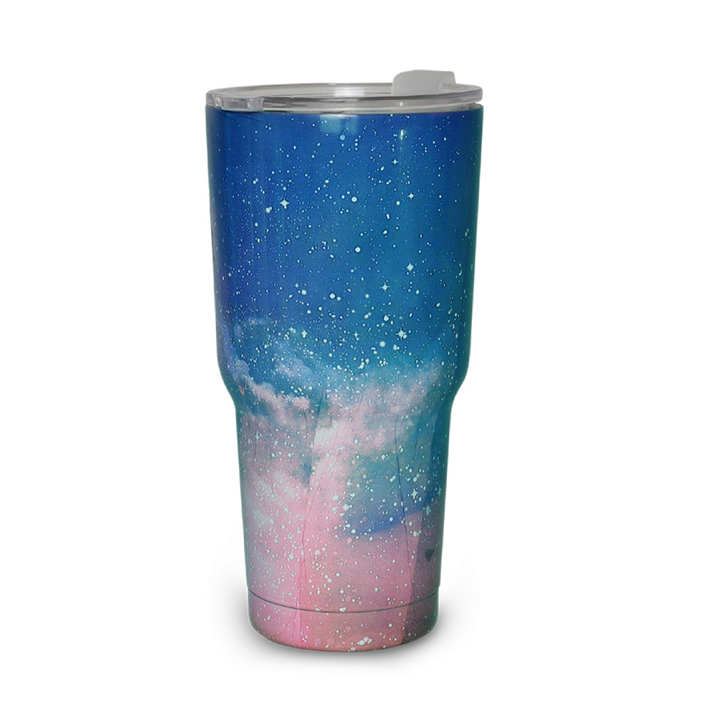 Termo 30 oz Cielo rosa