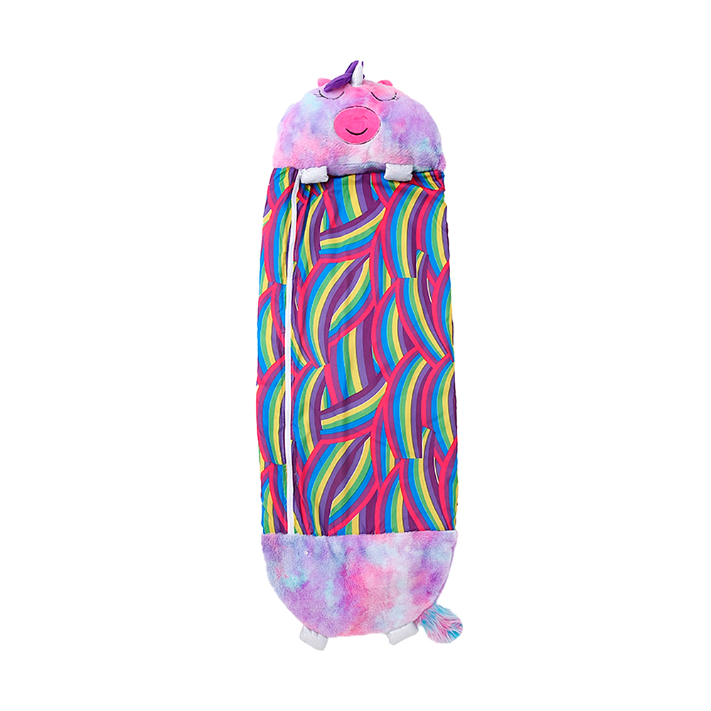 Bolsa de dormir 2 en 1 para niño Unicornio Arcoiris