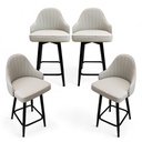 Silla de Bar Tokio Gris