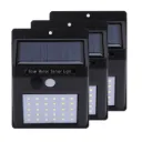 3 Lámparas Solares con 30 Leds (100)