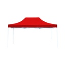 Toldo Plegable 3x6 Rojo