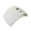 Lámpara de uñas mediana sun 9x 24 w blanca