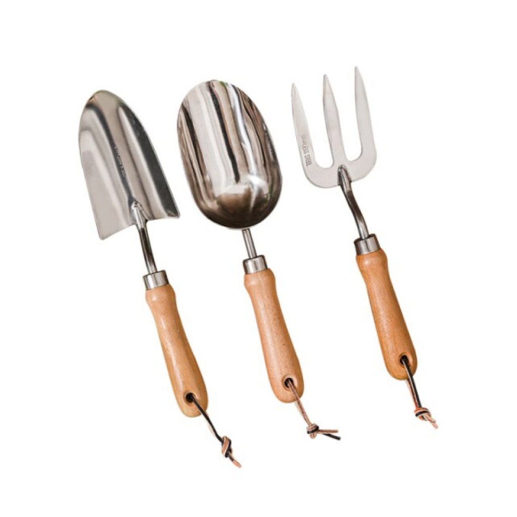 [TS001D] Herramientas de jardinería madera TS001D