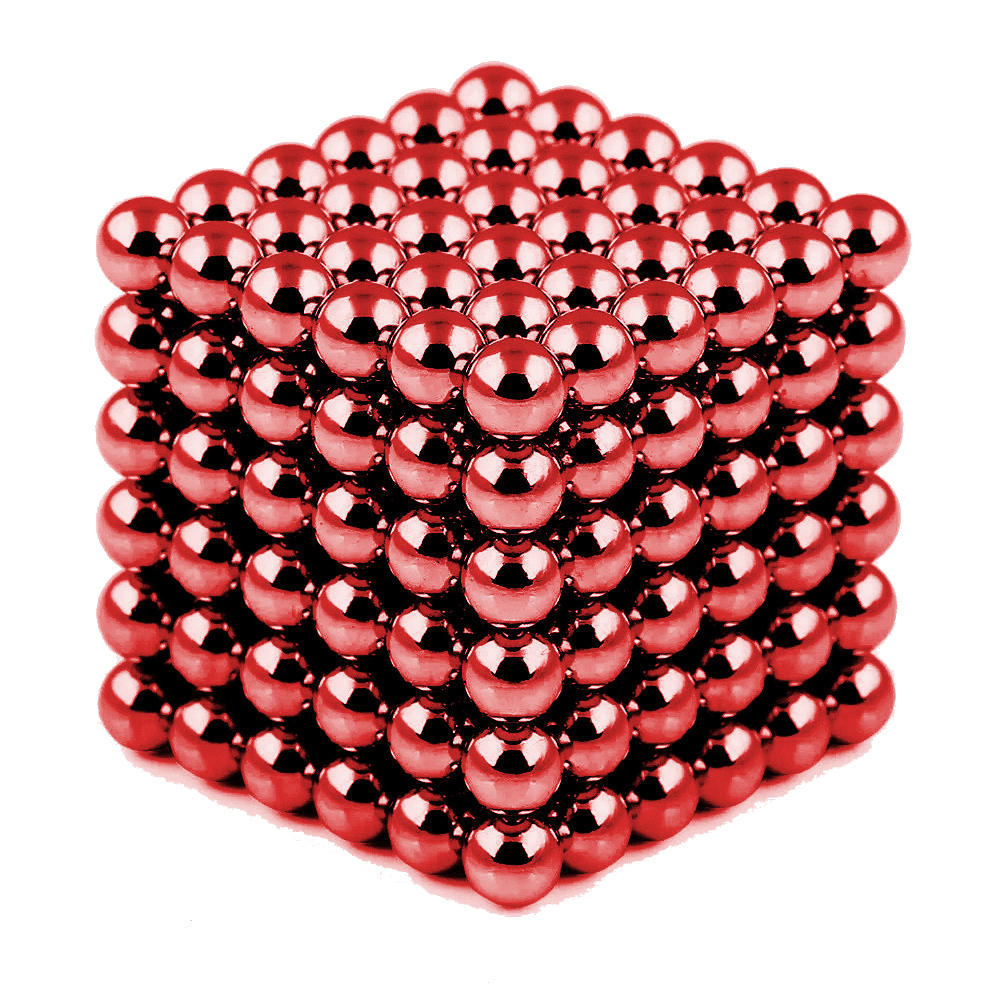 [Bola-Roj] Bolas magnéticas (Rojo)