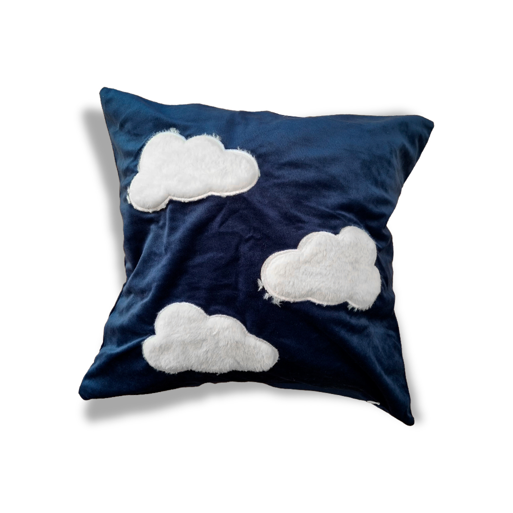 [4FCA-NubAz] Paquete de 4 Fundas para cojín Decorativas 43x42cm