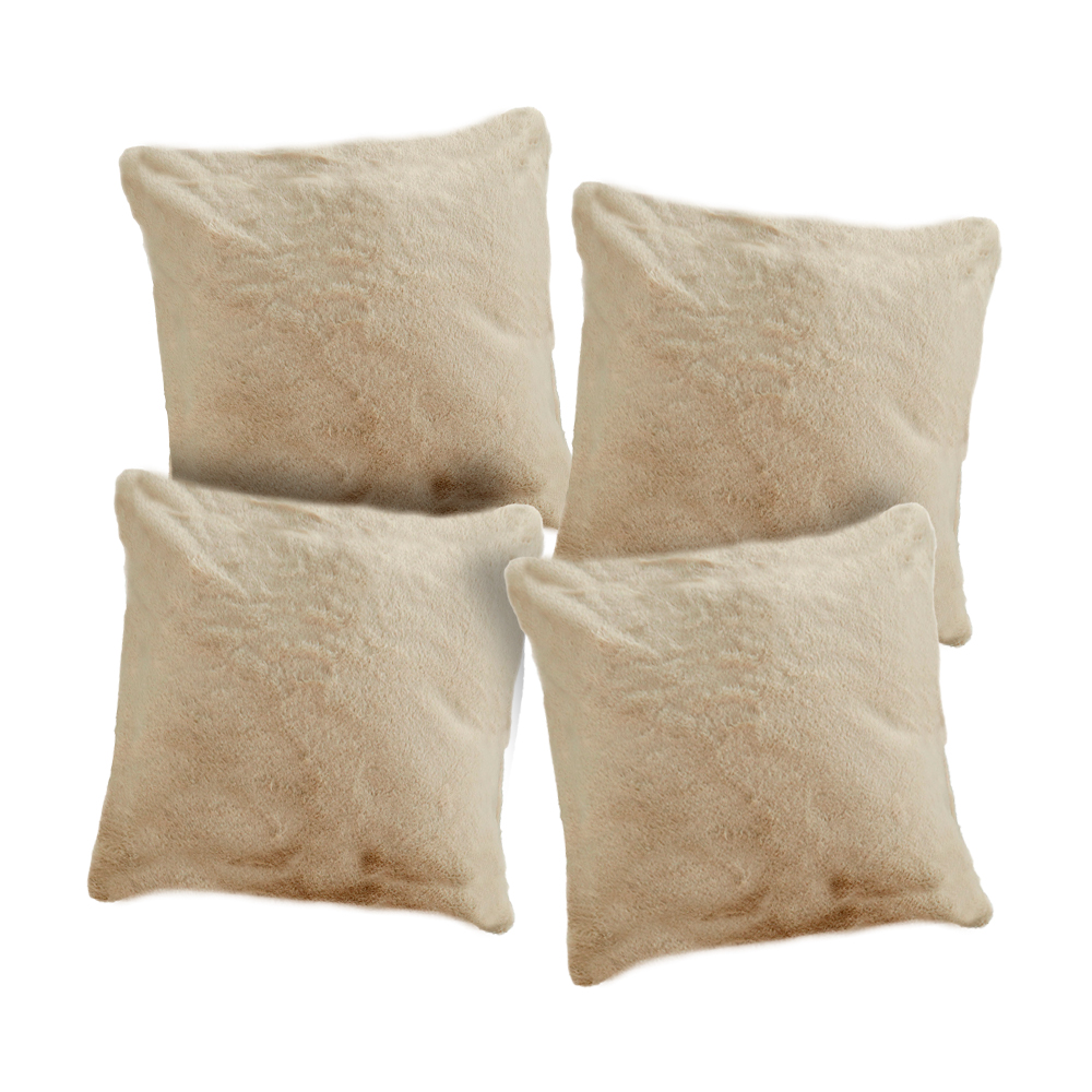 Paquete de 4 Fundas para cojín Decorativas 43x42cm