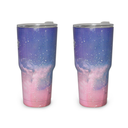 2 Termo 30 oz Cielo rosa