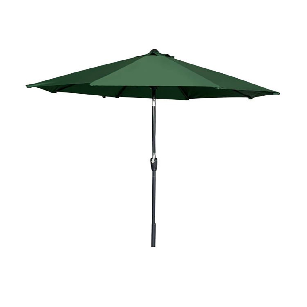 Sombrilla portátil con inclinación ajustable Verde