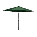 Sombrilla portátil con inclinación ajustable Verde