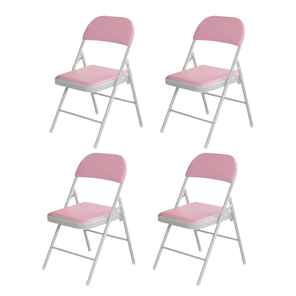 [4SPO-Ros] 4 Sillas Plegables Rosa