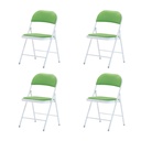 4 Sillas Plegables Verdes