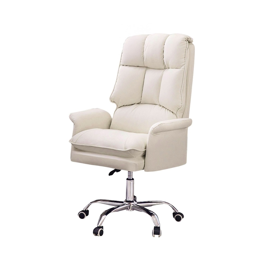 [SOA-Bla] Silla para Oficina Acolchada blanca