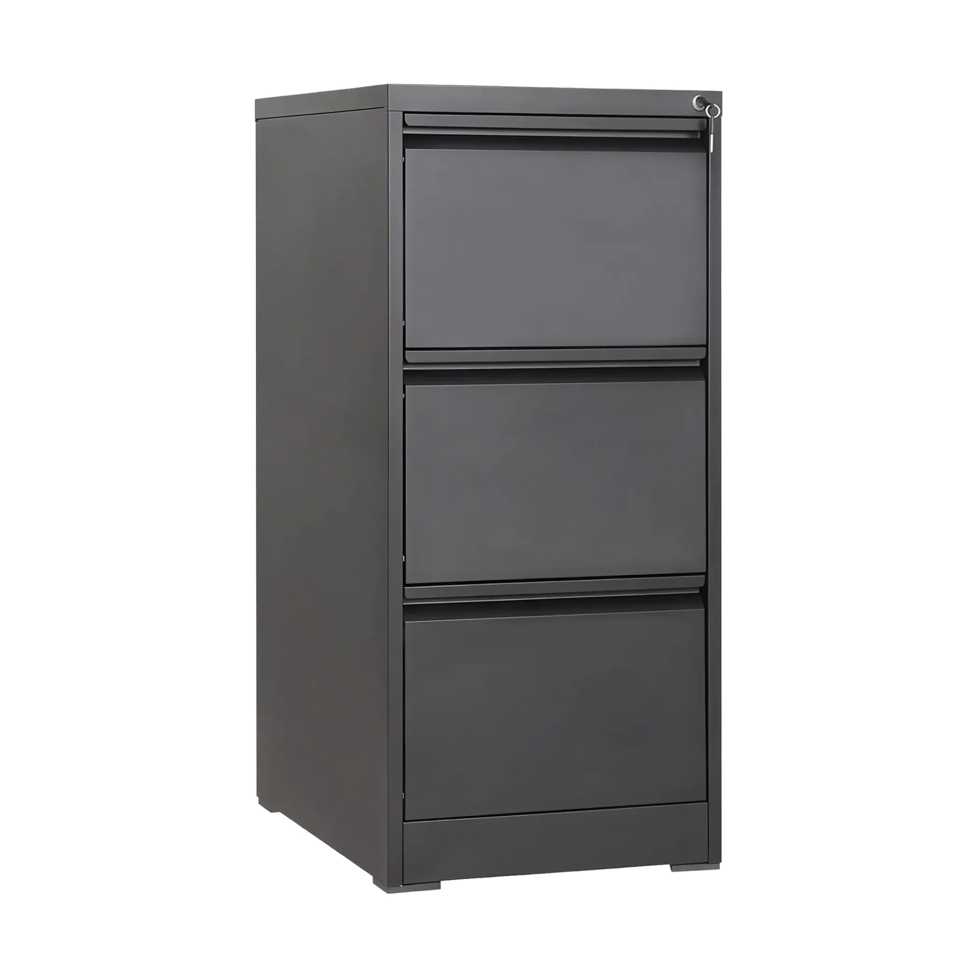 Archivero Metalico de 3 Cajones Negro