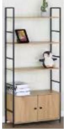 Librero organizador Tokio color maple