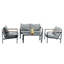 Sala para jardín 4 piezas