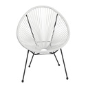 Silla tipo Acapulco color Blanco