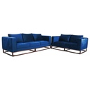 Sofá Verona 5 plazas (Azul)