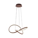 Lámpara Curva Café