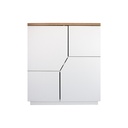 Mueble Organizador Blanco Moderno Multiusos