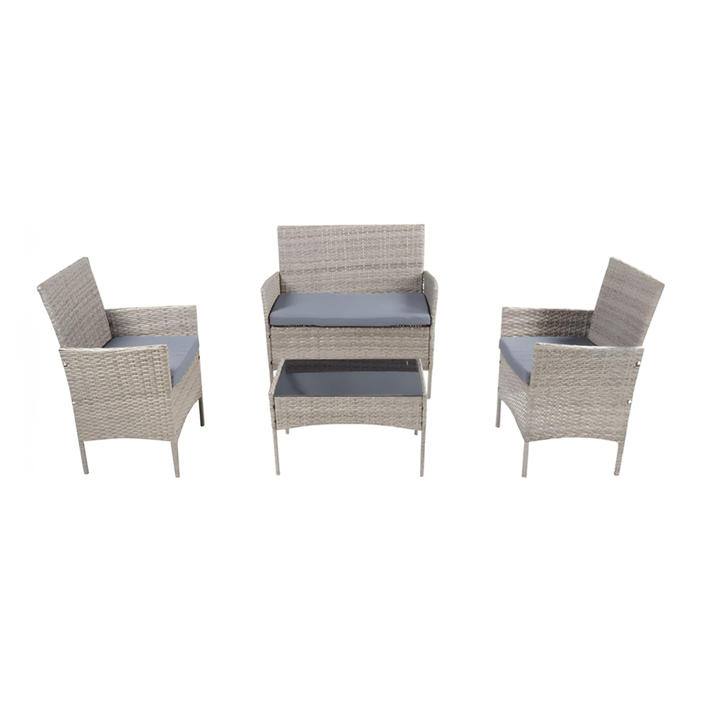 Sala de jardín (Gris con gris)