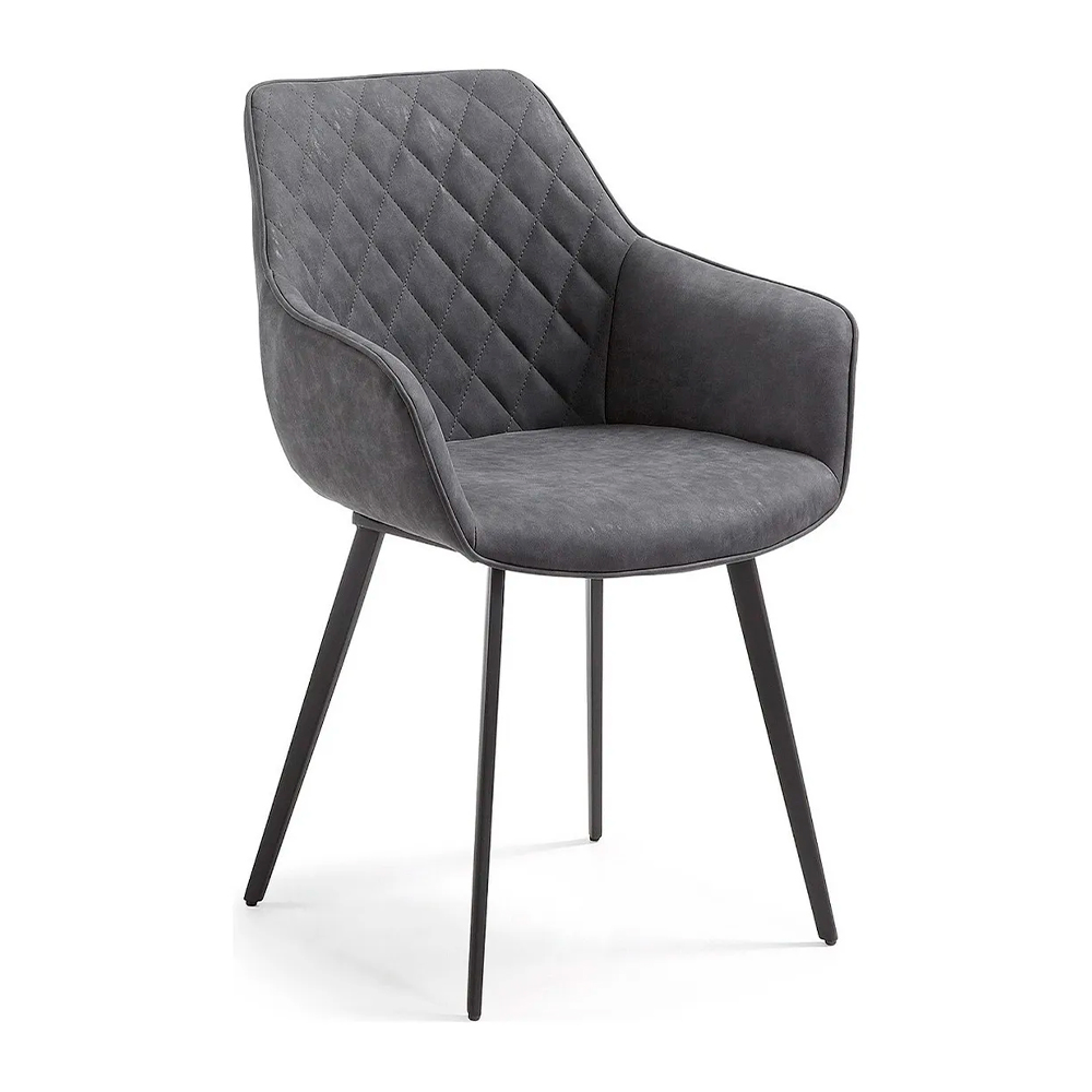 [2Silla-tokio/Gris] 2 Silla de comedor Tokio Gris