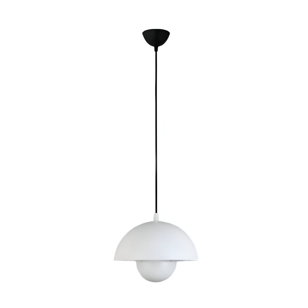 Lámpara Colgante Redonda Panton Blanco