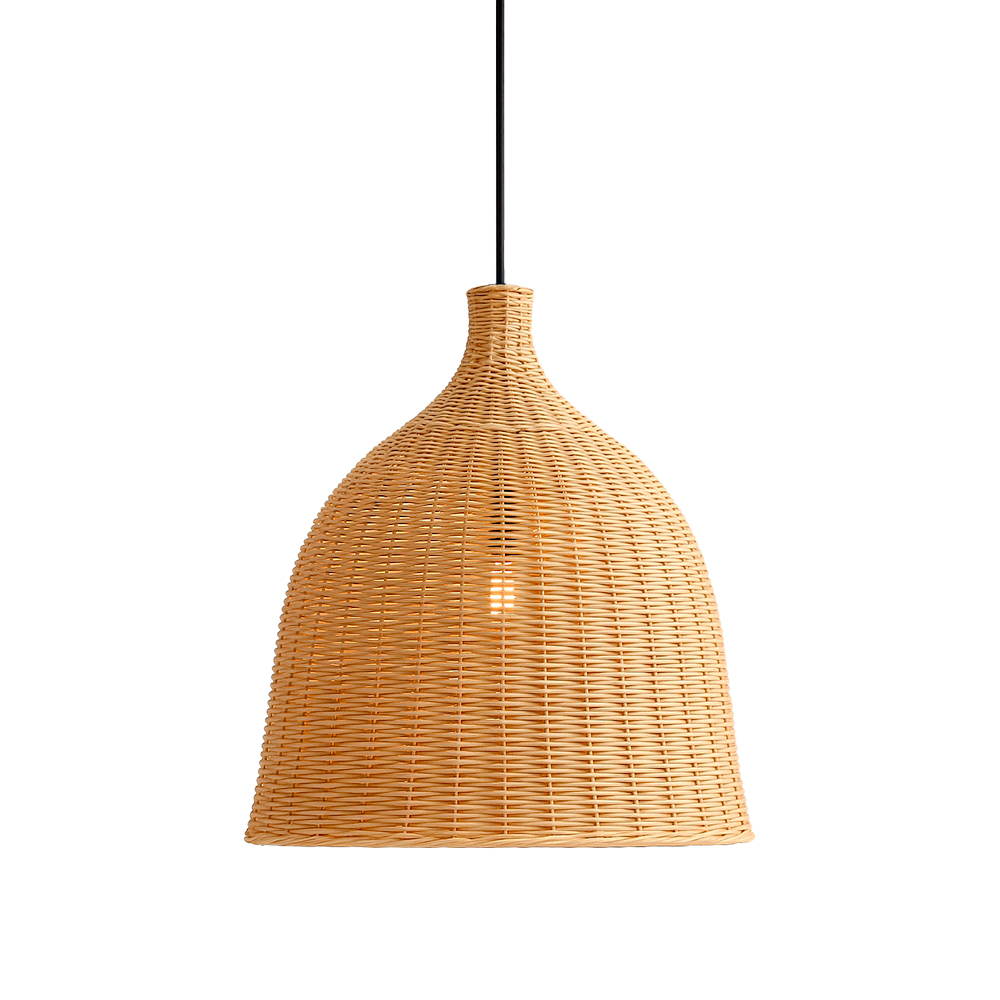 Pantalla de ratán para lámpara, Modelo A