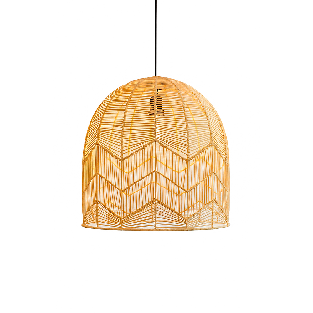 Pantalla de ratán para lámpara, Modelo I