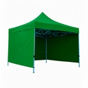 Toldo Plegable 2x2 con Paredes Verde 1