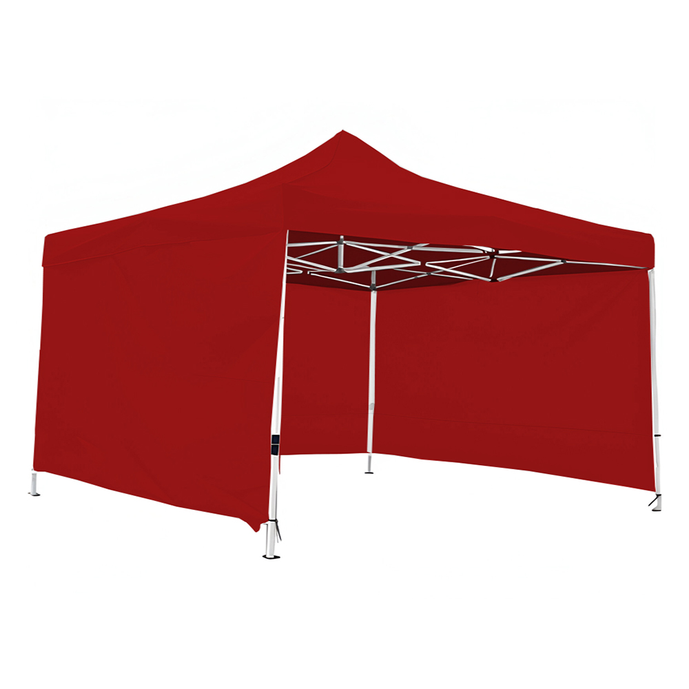 Toldo Plegable 2x3 con Paredes Rojo