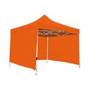 Toldo Plegable 2x3 con Paredes Naranja