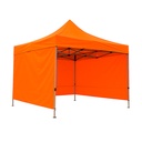 Toldo Plegable 3x3 con Paredes Naranja 1