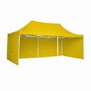 Toldo Plegable 3x4.5 con Paredes Amarillo 1