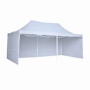 Toldo Plegable 3x4.5 con Paredes Blanco1
