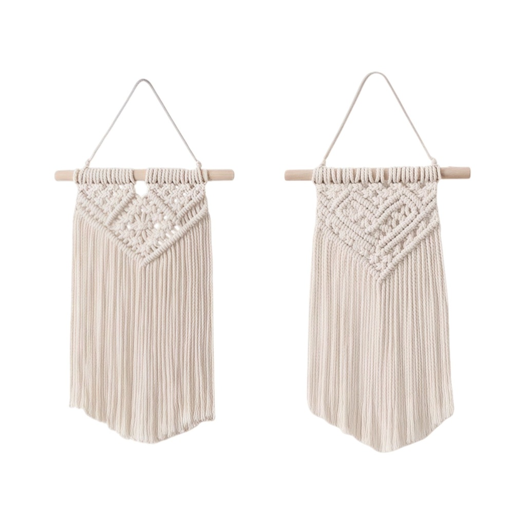 [Boho-Wall/20cm] Set de Tapiz colgante Boho 20 cm