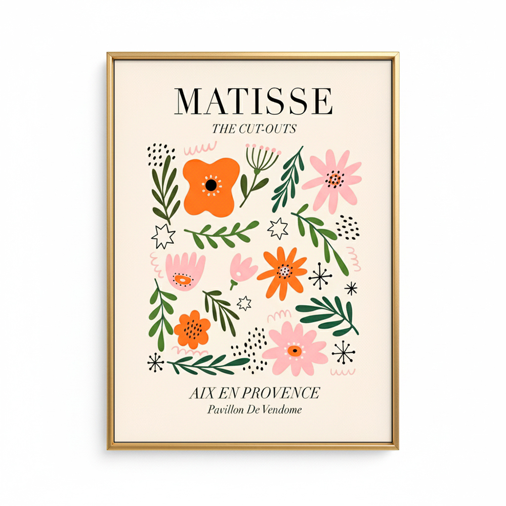 [CDT-Matisse/1] Cuadro decorativo estilo Matisse