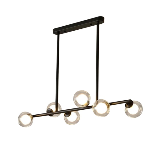 [2278/6] Lámpara colgante 2278 6 Negro