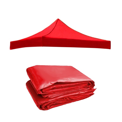 [LPT3X3-R] Lona 3x3 600D Roja